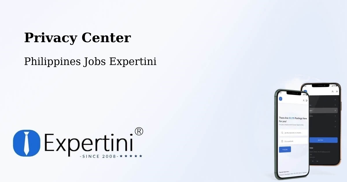 Privacy Center - Philippines Jobs Expertini