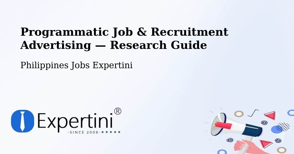 Programmatic Job & Recruitment Advertising — Research Guide – Lungaog