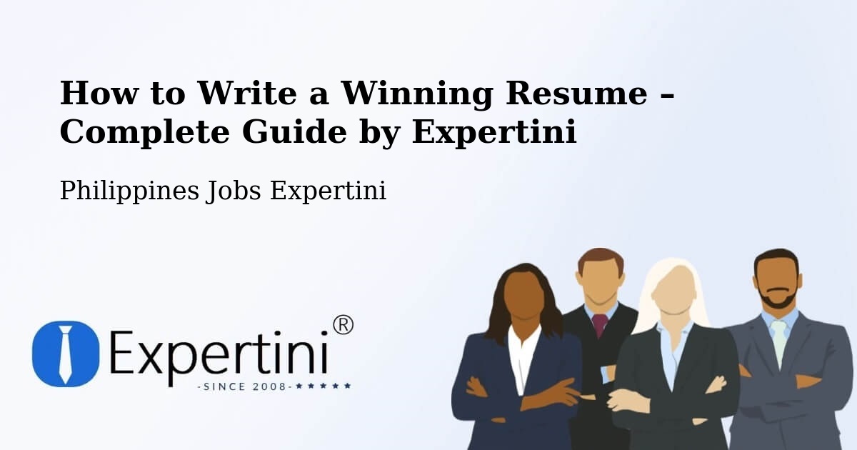 Resume Writing Guide for Job Seekers – Lungaog - Lungaog, Philippines Jobs Expertini